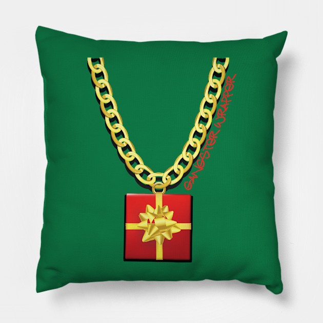 Gangster Wrapper Pillow by linarangel