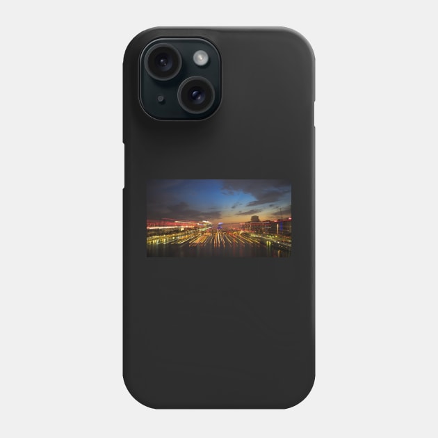 Sunset at Victoria Dock (Star Wars edition) Phone Case by Z Snapper