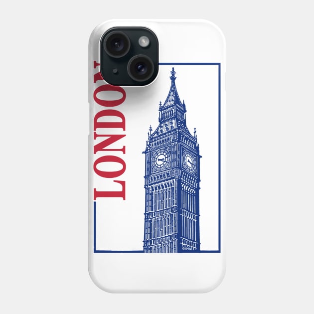 London-Big Ben Phone Case by NewSignCreation