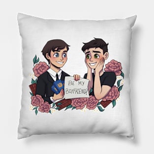 Boyfriends (Smaller Image) Pillow