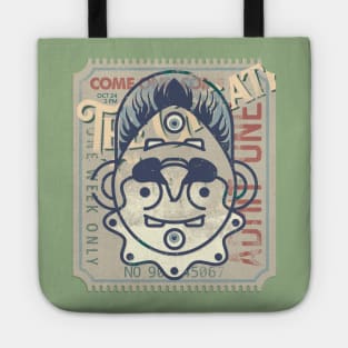 Topsy Turvey Upside Down Circus Ticket Tote