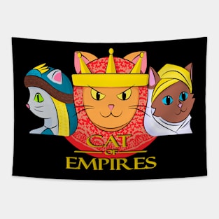 Cat of Empires Tapestry