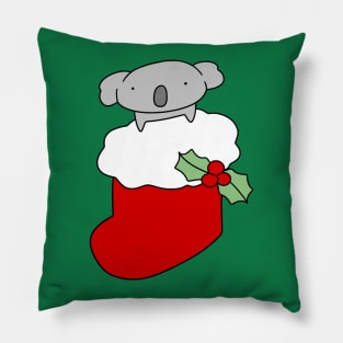 Christmas Stocking Koala Pillow