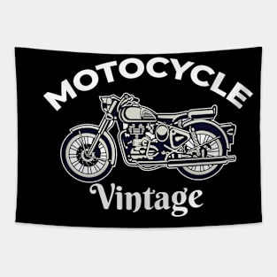 Motorcycle Vintage Tapestry