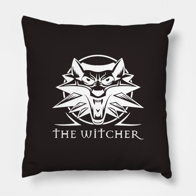 The Witcher Game Pillow by galangdwisaputra