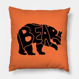 Bear Logo Pillow