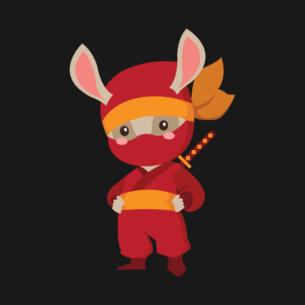 Ninja Kung Fu Shaolin Rabbit by Lomitasu