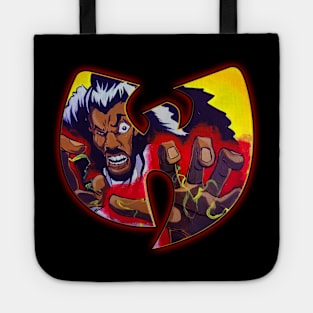 sho nuff in action Tote