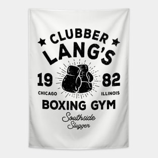Clubber Lang's Boxing Gym Tapestry