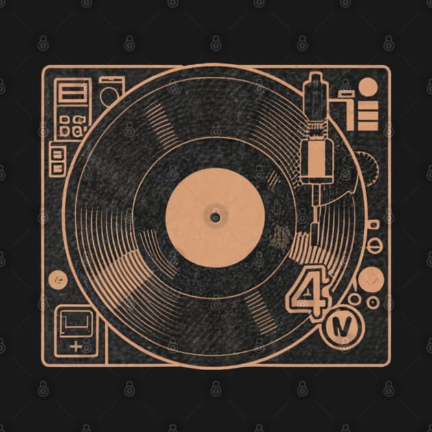 45 Record Adapter (Distressed) by Aldrvnd