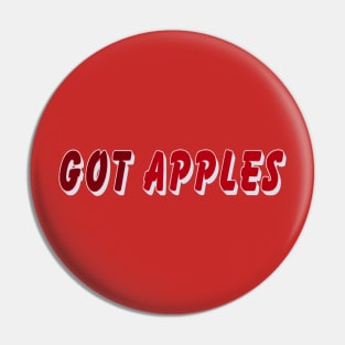 Got apples Pin