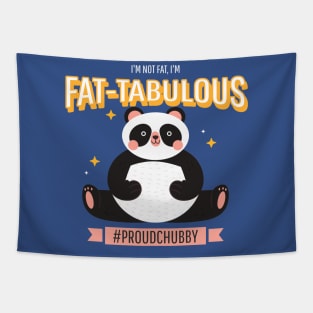 Chubby Panda Tapestry