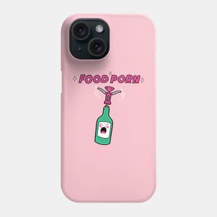 Food Porn - Wine Bottle Phone Case