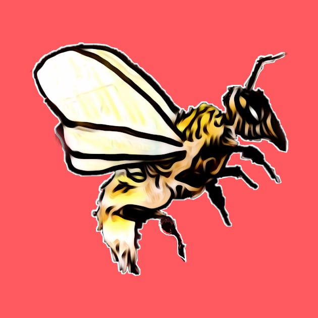 Artistic Bee by Light Girl Design