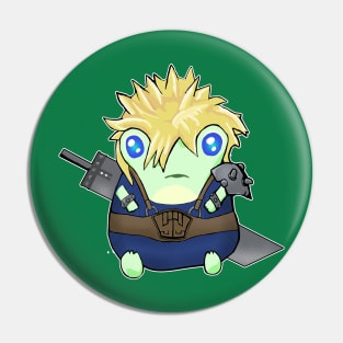 Frog Strife Pin