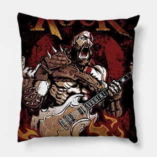 God of Rock Pillow