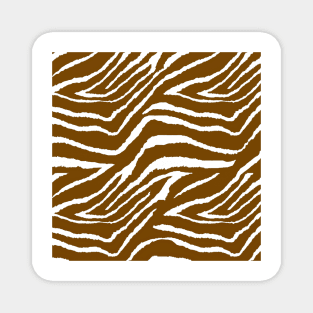 Zebra Animal Print Pattern Magnet