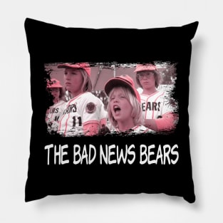 AstroTurf Antics The Bad News Vintage Movie-Inspired Couture Tee Pillow