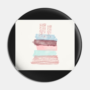 Abstract art painting Pin