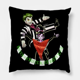 Beetlejuice Pillow