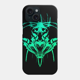 Hell Face - Green Phone Case