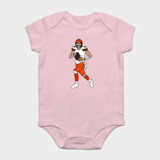 baker mayfield baby onesie