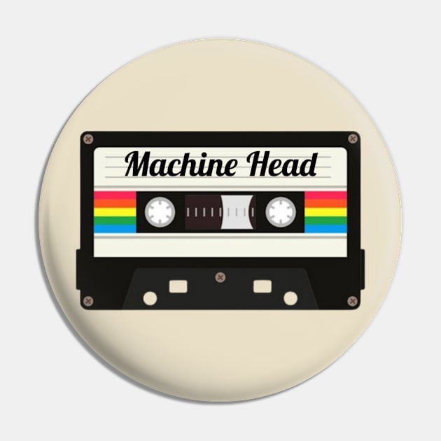 Machine Head / Cassette Tape Style Pin by GengluStore