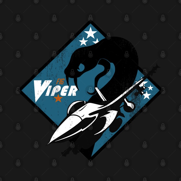 F-16 Viper (distressed) by TCP