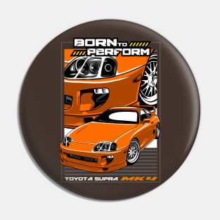 Born To Perform Pin