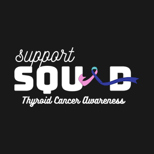 Support Squad Thyroid Cancer Awareness T-Shirt