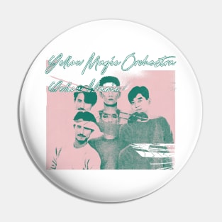 Yellow Magic Orchestra ---- Fan Art Design Pin