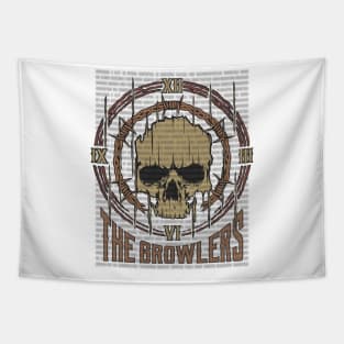 The Growlers Vintage Skull Tapestry