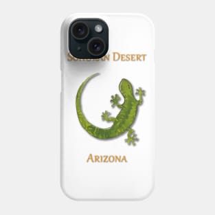 Gecko as seen in the Sonoran Desert of Arizona Phone Case