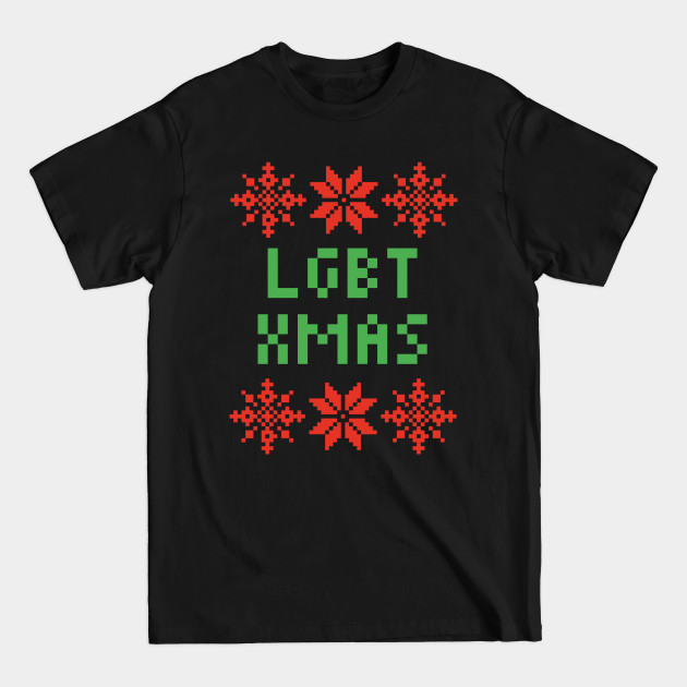 Discover LGBT Xmas - LGBTQ Christmas - Gay Christmas - T-Shirt