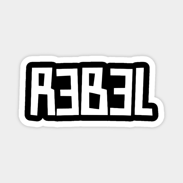 Rebel funny Magnet by Ramateeshop