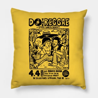 Do The Reggae - Yellow Version Pillow