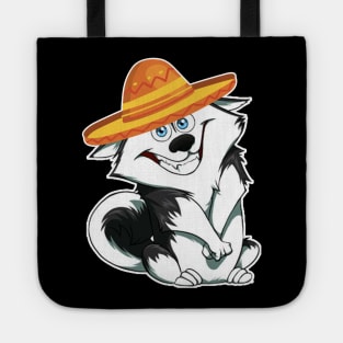 Cute dog alaska mexico cinco de mayo Tote