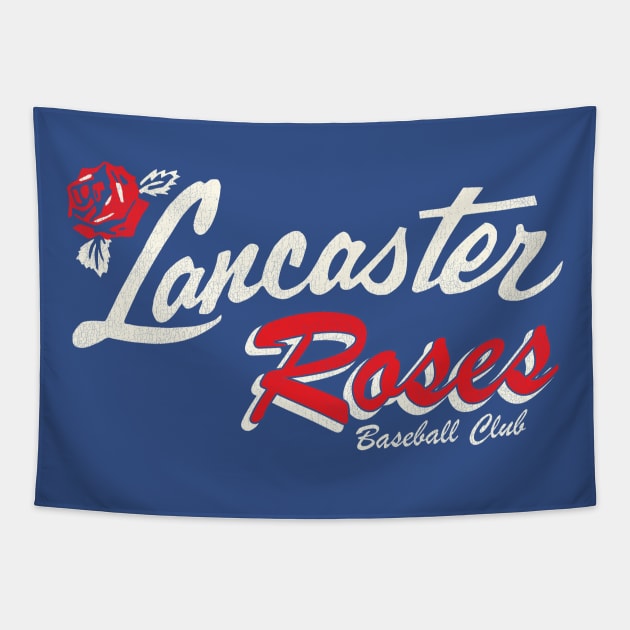 Defunct Lancaster Roses Baseball Team Tapestry by Defunctland