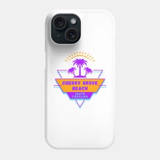 Cherry Grove Beach South Carolina Vibes 80's Phone Case