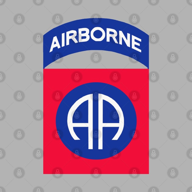 82nd Airborne Full Color by Trent Tides