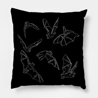 Flying Bats Pillow