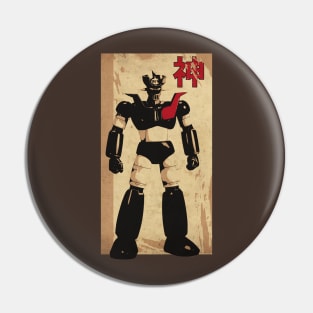 Vintage Japan Robot Pin