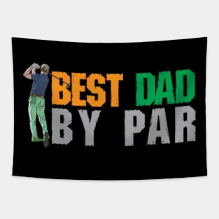 Best Dad Golfer Dad Tapestry