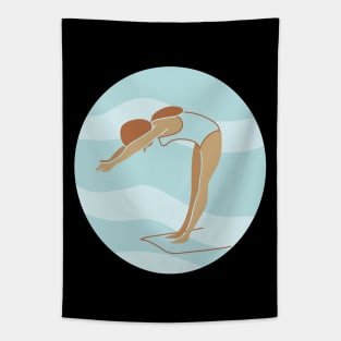 Swimmer Tapestry