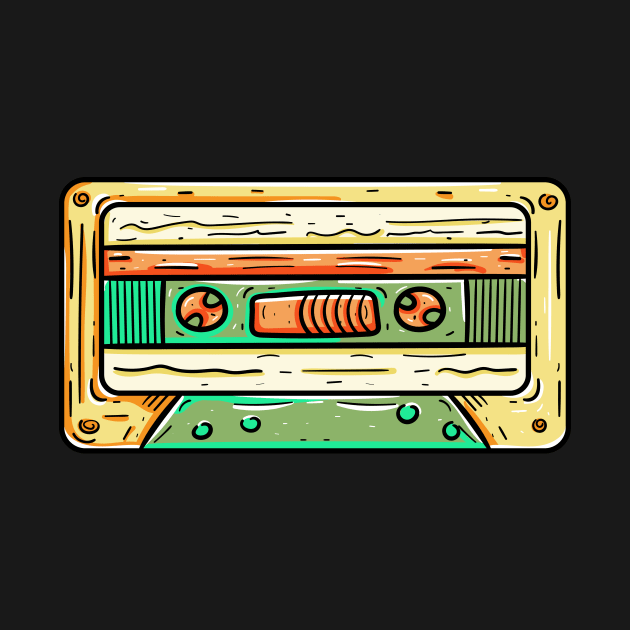 Colorful old mixtape by Dzulhan