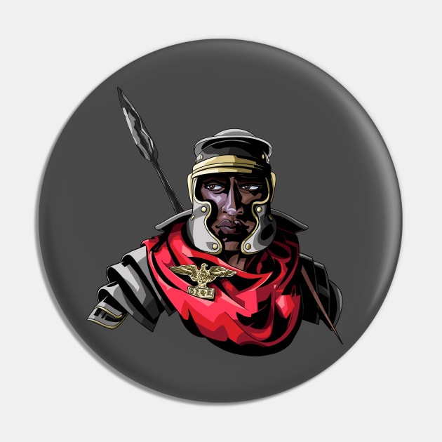 Maasai Legionaire Pin by NikSwiftDraws