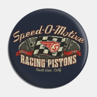 Speed-O-Motive Racing Pistons 1946 Pin