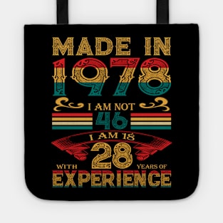 Made in 1978 Tote