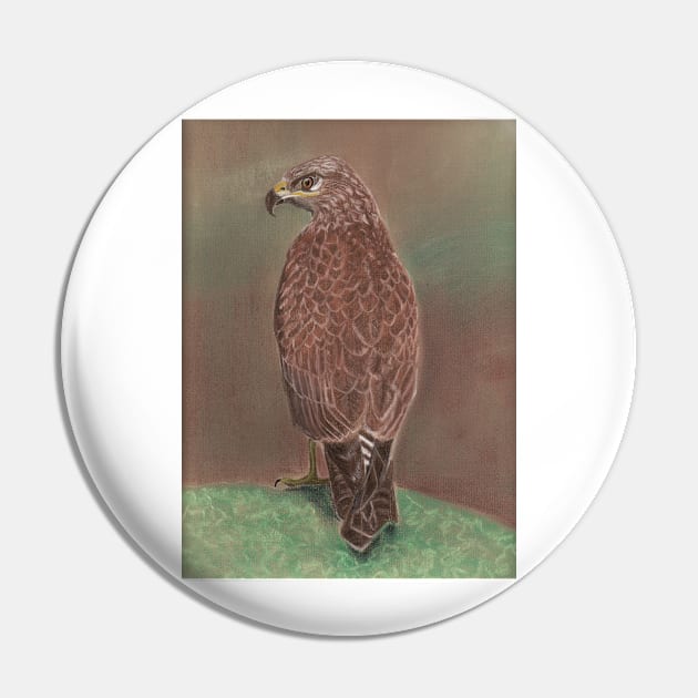 Buzzard Pin by MagsWilliamson