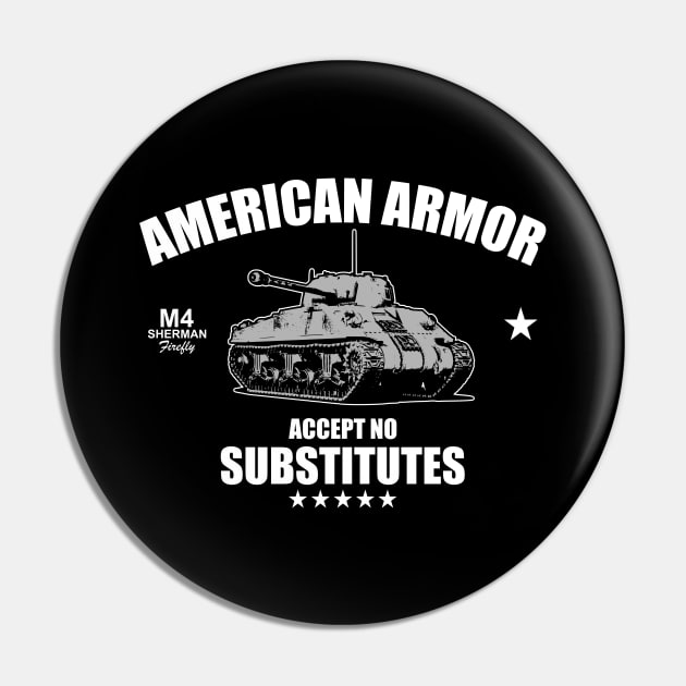 M4 Sherman Firefly Pin by TCP